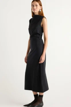 Expert Group Limited Abel Asymmetric-Neck Dress< Dresses