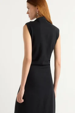 Expert Group Limited Abel Asymmetric-Neck Dress< Dresses
