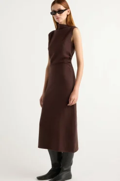 Expert Group Limited Abel Asymmetric-Neck Dress< Dresses