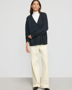 Zhenghong Textiles Adley Oversized Cardigan< Sweaters
