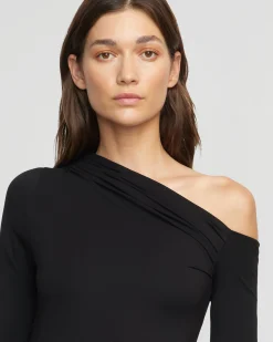 Asia Consultancy Co., Ltd Alina Off-Shoulder Jersey Dress< Dresses