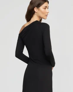 Asia Consultancy Co., Ltd Alina Off-Shoulder Jersey Dress< Dresses