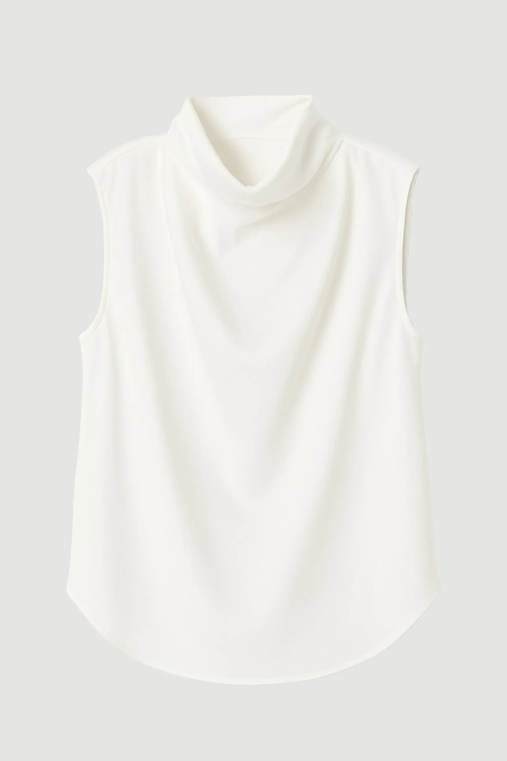 Hua Jia Allegra Gathered-Neck Sleeveless Blouse< Tops
