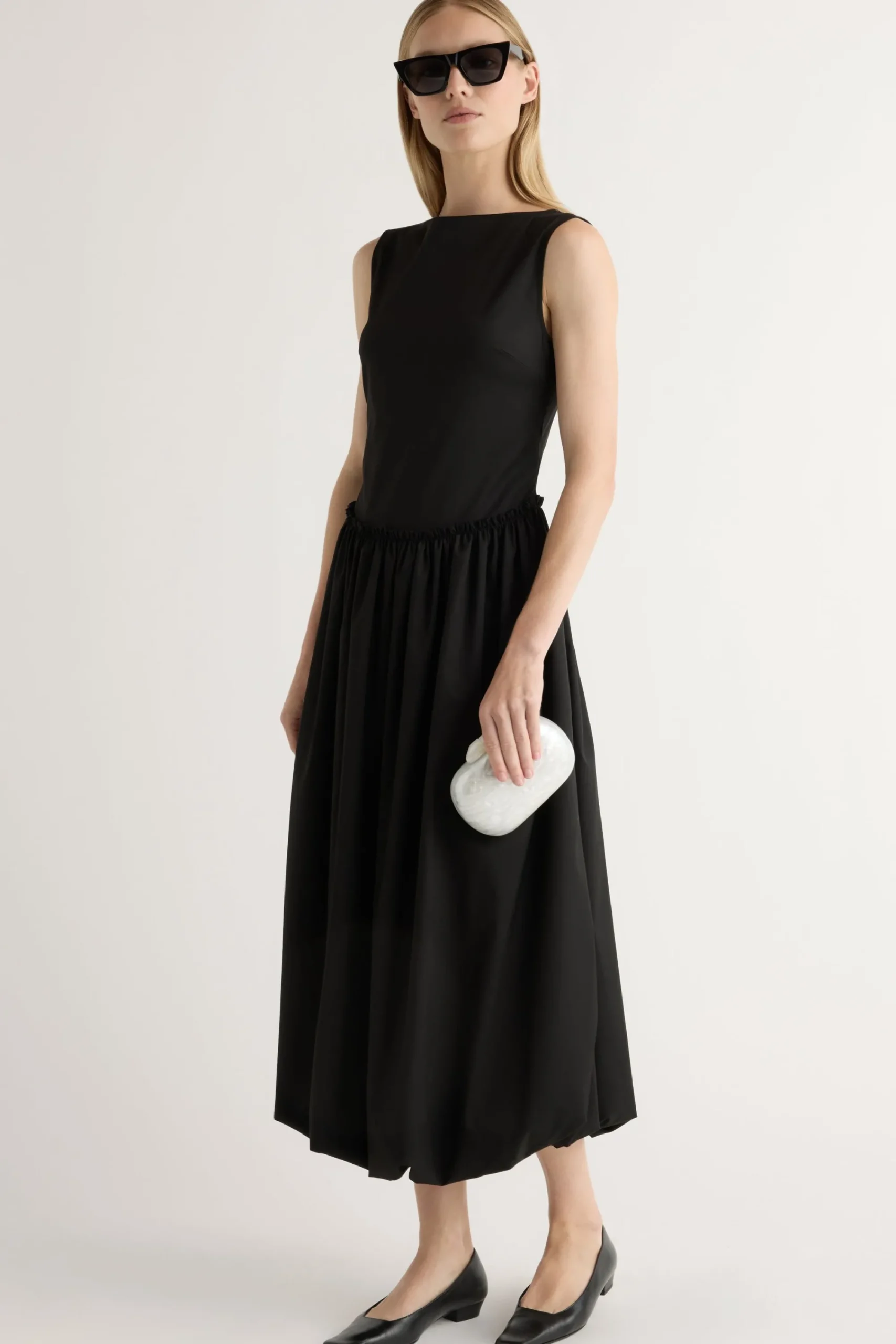 Hua Jia Ambretta Drop-Waist Bubble Dress< Dresses