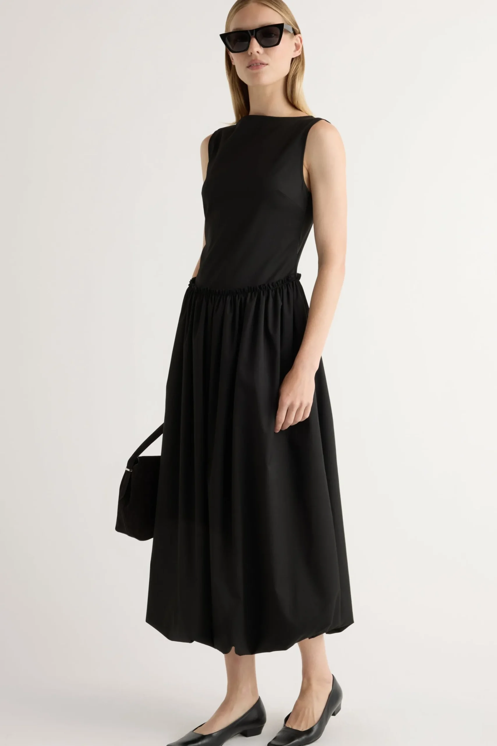 Hua Jia Ambretta Drop-Waist Bubble Dress< Dresses