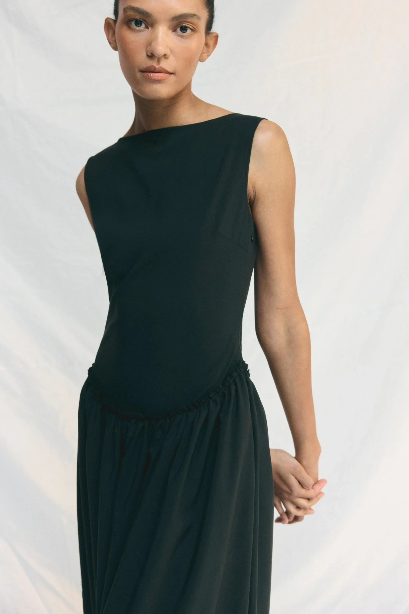 Hua Jia Ambretta Drop-Waist Bubble Dress< Dresses