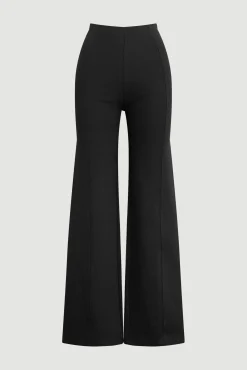 Lever Style LLC Anh Wide-Leg Ponte Stretch Pant (Petite)< Pants