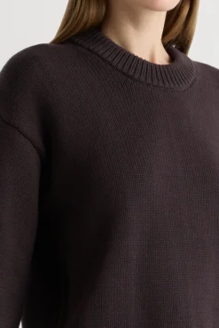 Brilliant Wise Corporation Limited Archon Back-Pleat Crew-Neck Sweater< Sweaters