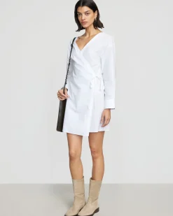 Hua Jia Ari V-Neck Wrap Dress< Dresses