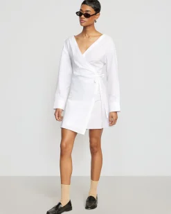 Hua Jia Ari V-Neck Wrap Dress< Dresses