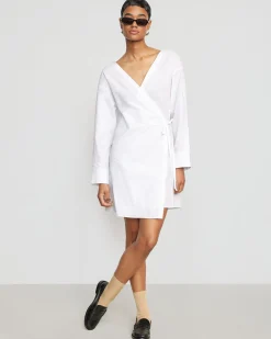 Hua Jia Ari V-Neck Wrap Dress< Dresses