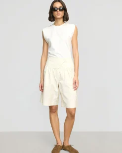 Hua Jia Arlo Cotton Bermuda Short< Shorts