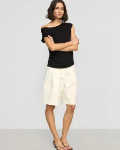 Hua Jia Arlo Cotton Bermuda Short< Shorts