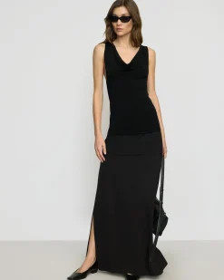 Hua Jia Augusta Tiered Maxi Skirt< Skirts