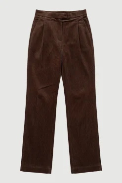Hua Jia Austino Corduroy Barrel-Leg Pant< Pants