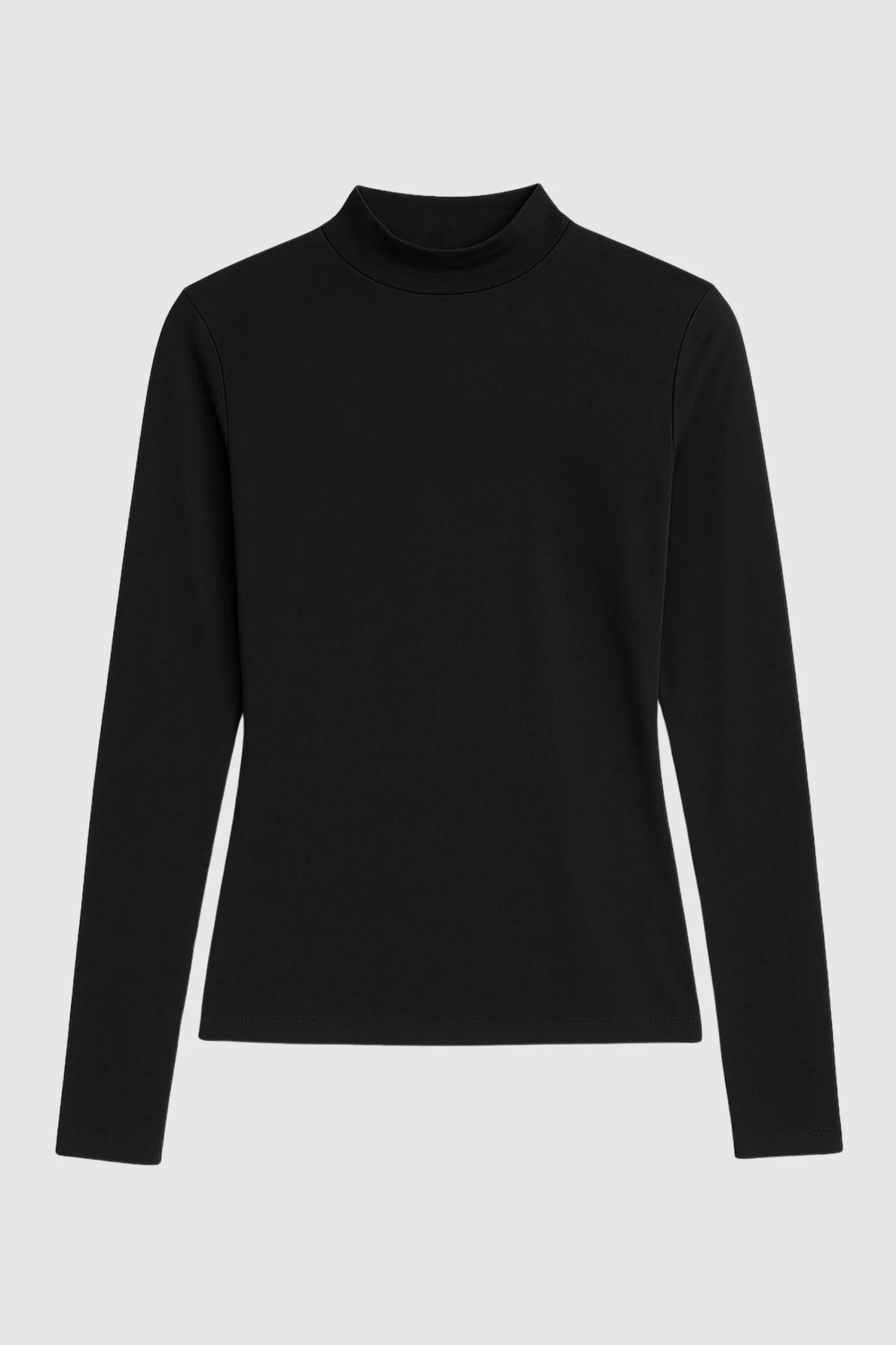 Lever Style LLC Ava Mock-Neck Long-Sleeve Tee< Tees|Tops