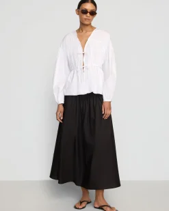 Fashion Apparels Bao Organic Cotton Drop-Waist Skirt< Skirts
