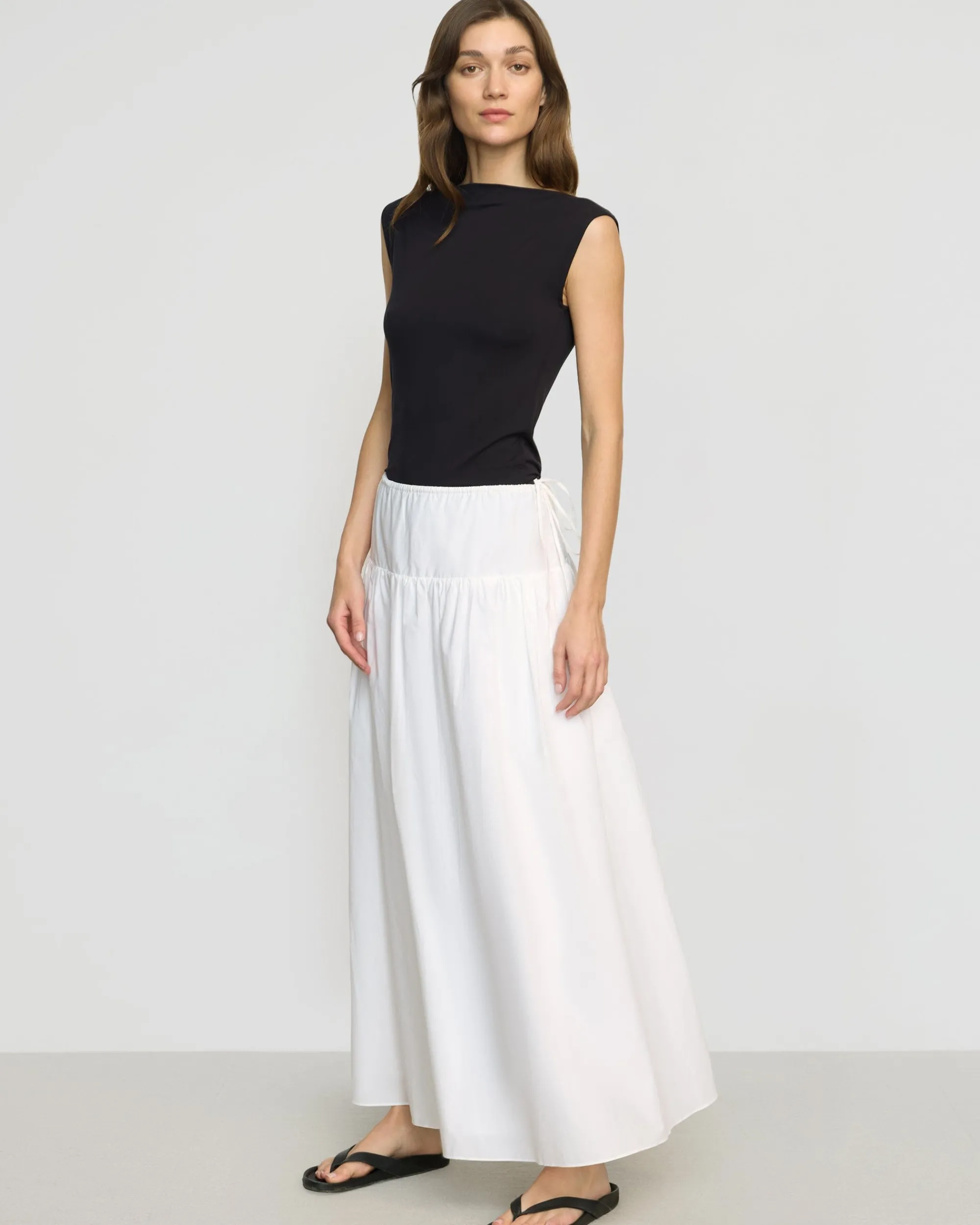 Fashion Apparels Bao Organic Cotton Drop-Waist Skirt< Skirts