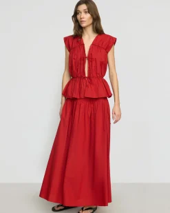 Fashion Apparels Bao Organic Cotton Drop-Waist Skirt< Skirts