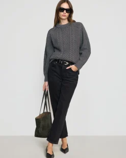 Brilliant Wise Corporation Limited Brady Chunky Cable Knit Sweater< Sweaters