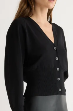 Brilliant Wise Corporation Limited Carson Button-Front Cardigan< Sweaters