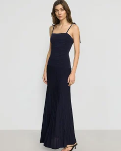 Brilliant Wise Corporation Limited Chan Ottoman-Knit Dress< Dresses