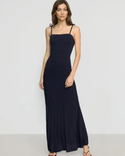 Brilliant Wise Corporation Limited Chan Ottoman-Knit Dress< Dresses