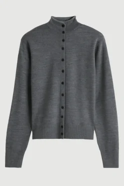 Brilliant Wise Corporation Limited Charlee Lightweight Wool Button Cardigan< Sweaters