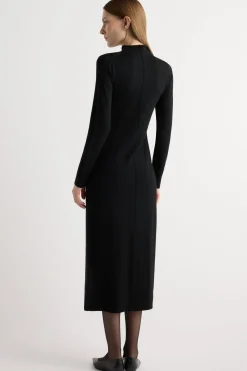 Brilliant Wise Corporation Limited Charu Wool Button Maxi Dress< Dresses