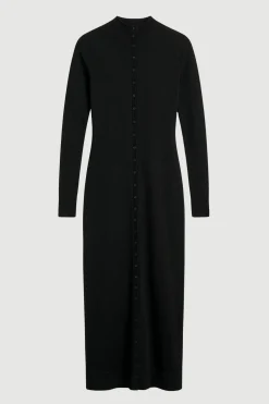 Brilliant Wise Corporation Limited Charu Wool Button Maxi Dress< Dresses