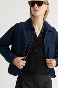 Hua Shang Group (H.K.) Ltd Cooper Denim Bomber Jacket< Outerwear