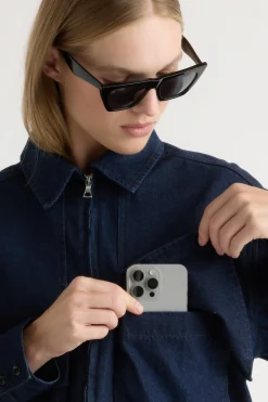 Hua Shang Group (H.K.) Ltd Cooper Denim Bomber Jacket< Outerwear