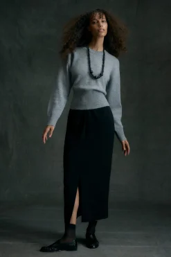 Hua Jia Coye V-Waist Pencil Skirt< Skirts