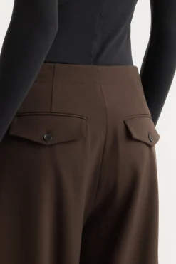Hua Jia Danielle Drawstring Barrel-Leg Pant< Pants