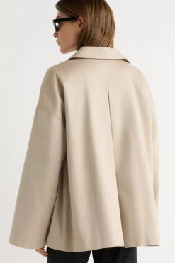 Hua Jia Delaney Cotton Mac Coat< Outerwear