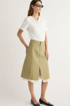 Hua Jia Devon Layered Skirt< Skirts