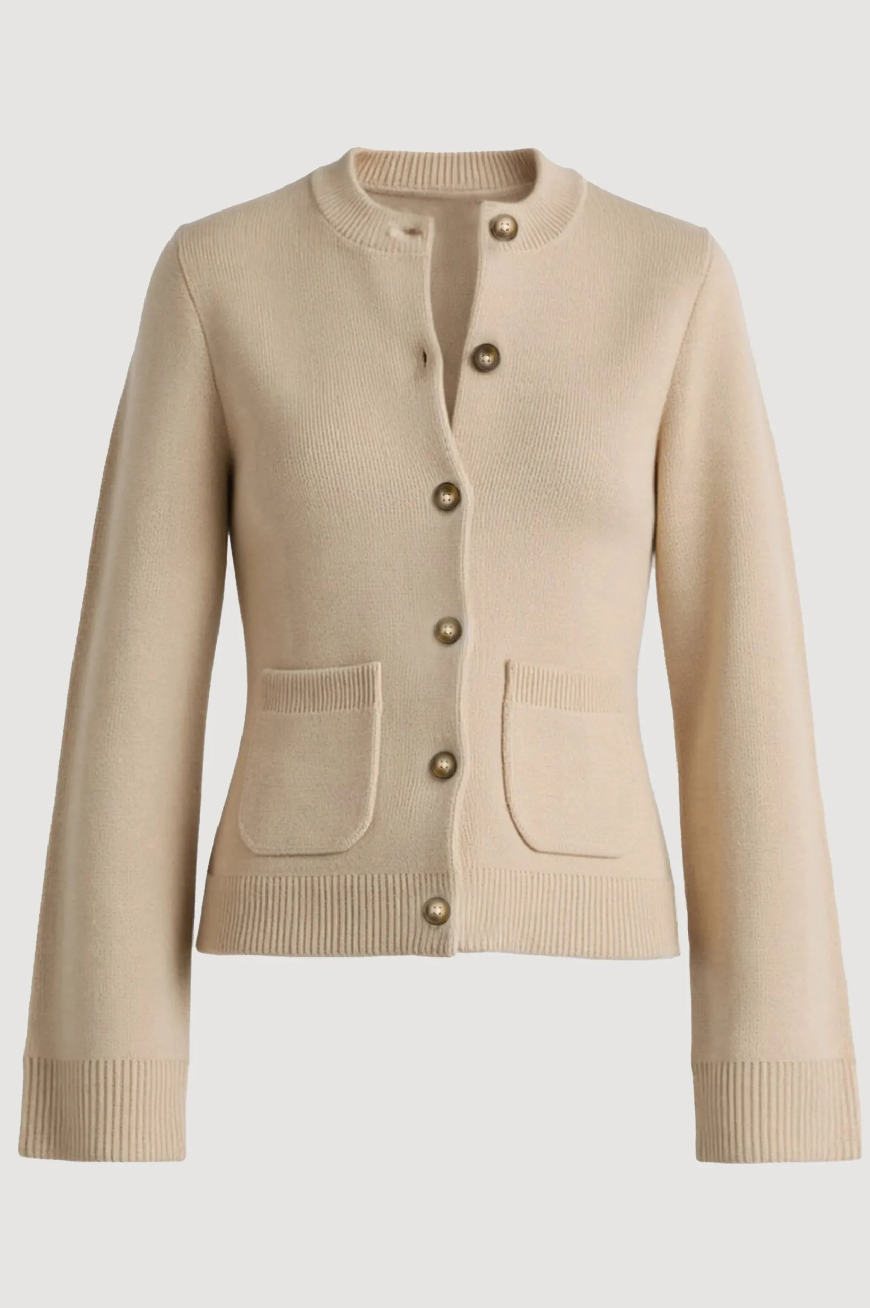 Brilliant Wise Corporation Limited Eames Organic Cotton-Wool Cardigan< Sweaters