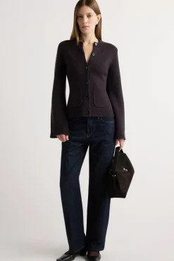 Brilliant Wise Corporation Limited Eames Organic Cotton-Wool Cardigan< Sweaters
