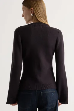 Brilliant Wise Corporation Limited Eames Organic Cotton-Wool Cardigan< Sweaters