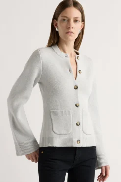 Brilliant Wise Corporation Limited Eames Organic Cotton-Wool Cardigan< Sweaters