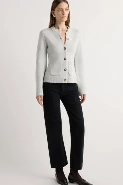 Brilliant Wise Corporation Limited Eames Organic Cotton-Wool Cardigan< Sweaters