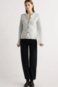 Brilliant Wise Corporation Limited Eames Organic Cotton-Wool Cardigan< Sweaters