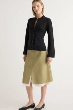 Brilliant Wise Corporation Limited Eames Organic Cotton-Wool Cardigan< Sweaters