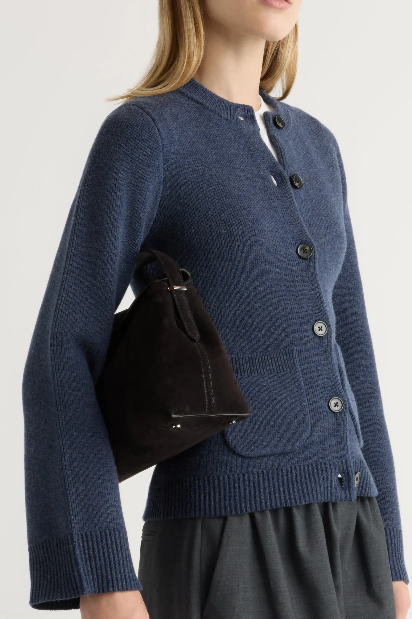 Brilliant Wise Corporation Limited Eames Organic Cotton-Wool Cardigan< Sweaters