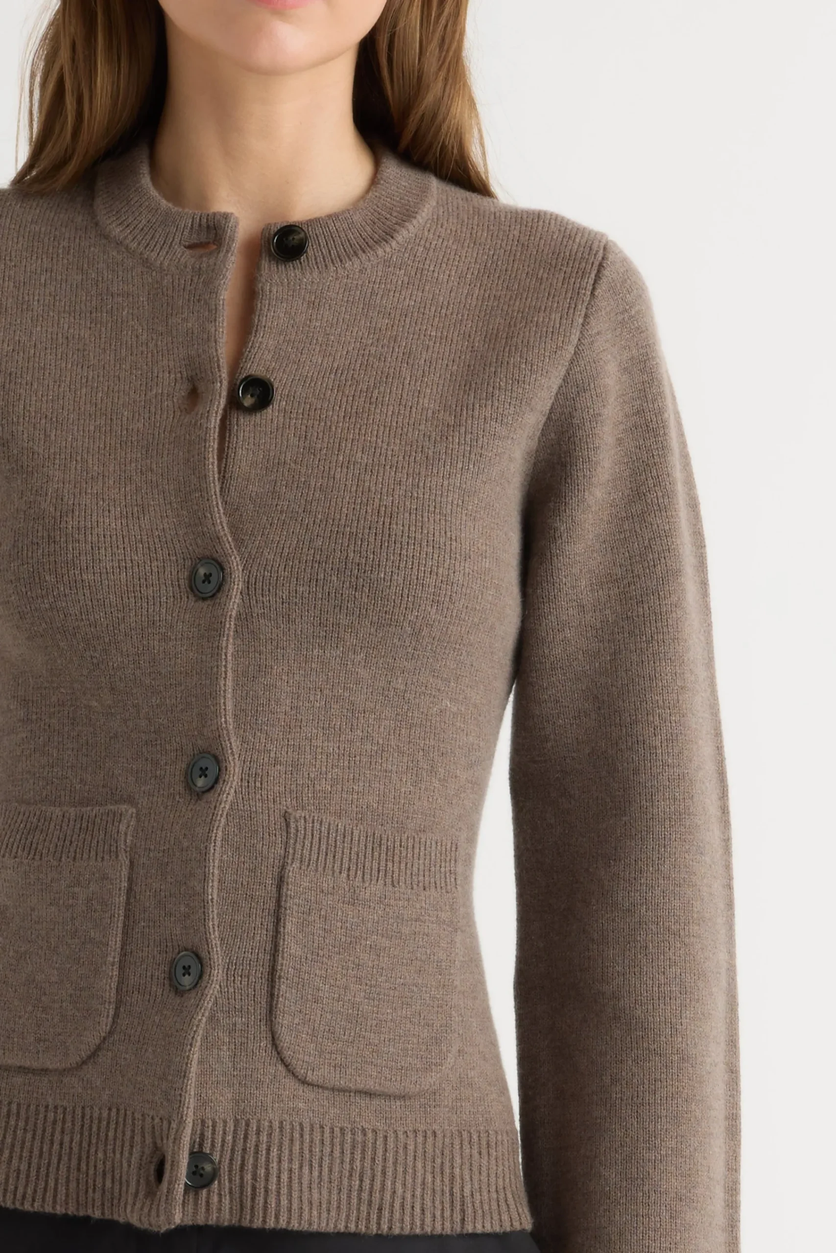 Brilliant Wise Corporation Limited Eames Organic Cotton-Wool Cardigan< Sweaters