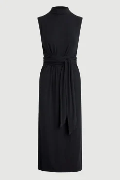 Lever Style LLC Eden Sleeveless Tie-Front Dress< Dresses