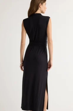 Lever Style LLC Eden Sleeveless Tie-Front Dress< Dresses