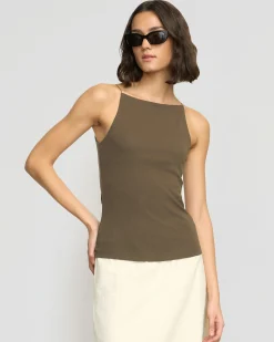 Asia Consultancy Co., Ltd Ella Sleeveless Tank< Tees|Tops