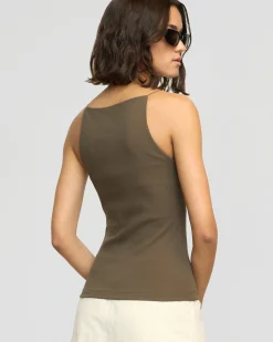 Asia Consultancy Co., Ltd Ella Sleeveless Tank< Tees|Tops