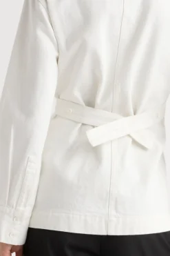 Hua Shang Group (H.K.) Ltd Emmett Structured-Sleeve Denim Jacket< Outerwear